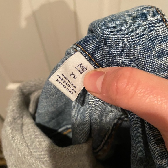 Scotch & Soda Denim jacket with built in scarf - Picture 5 of 10